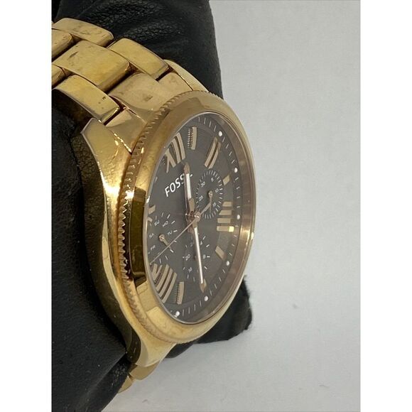 Fossil Cecile AM4533 Women's Gold Stainless Steel Analog Dial Quartz Watch BP677 - Picture 5 of 12
